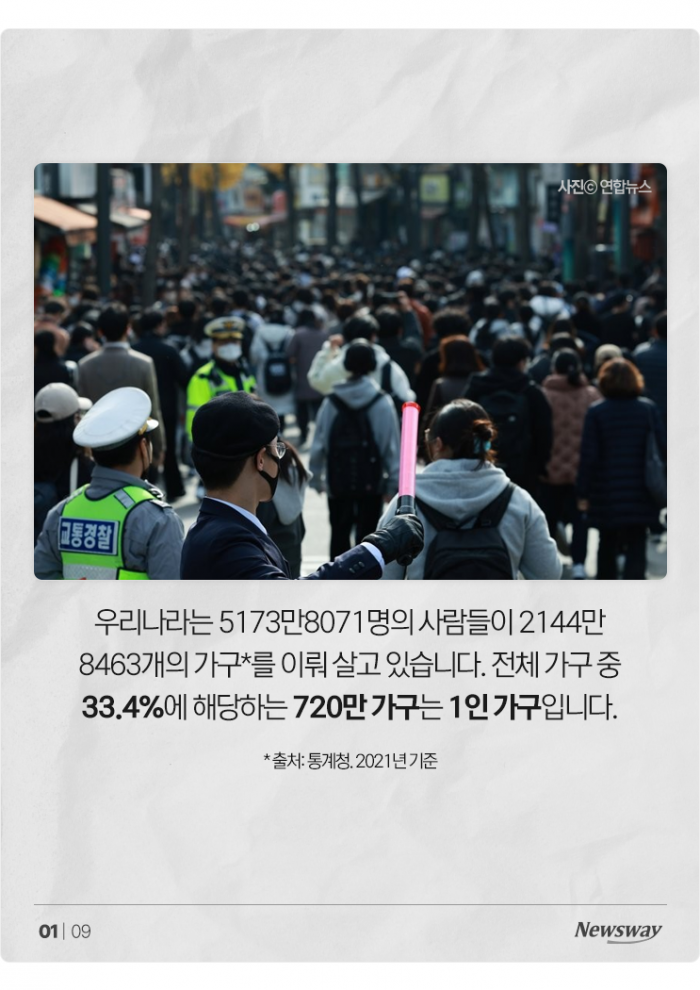 1인 가구 시대의 그림자 '고독사'···5060·남성이 위험하다 기사의 사진