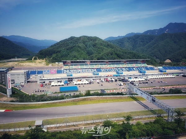 국내 최대 자동차 복합시설 인제스피디움. 사진=윤경현 기자