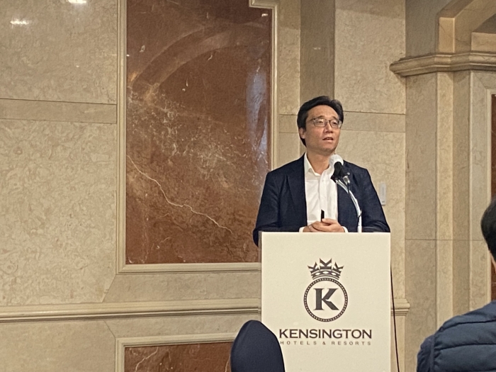 양세환 네오이뮨텍 대표이사는 3일 기업설명회를 열고 미국 국립보건원(NIH) 산하 국립 알레르기 전염병 연구소(NIAID)와 급성 방사선 증후군(ARS) 치료제 연구개발을 위한 1차 협력 계약을 체결했다고 밝혔다. 사진=유수인 기자