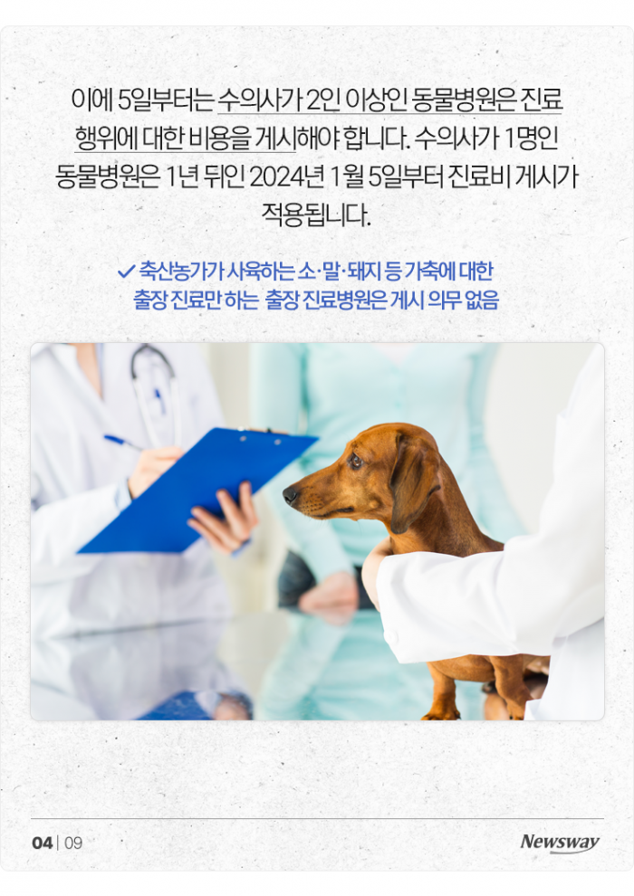 이제 동물병원도 '가격 비교'해보고 가세요 기사의 사진