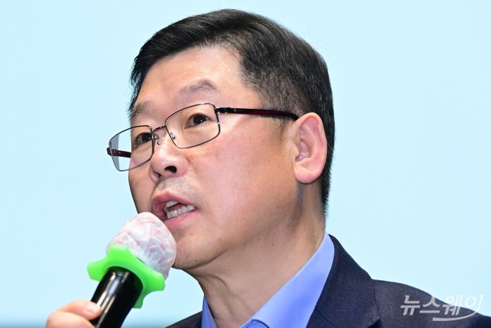 한화솔루션 2023 신년 미디어데이. 사진=강민석 기자 kms@newsway.co.kr