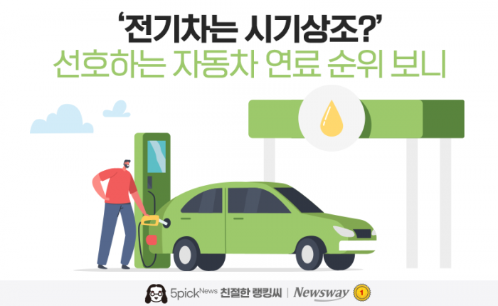 '전기차는 시기상조?' 선호하는 자동차 연료 순위 보니 기사의 사진