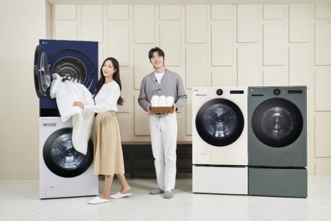 LG전자, 국내 최대 22kg 건조 용량···'트롬 워시타워' 출시