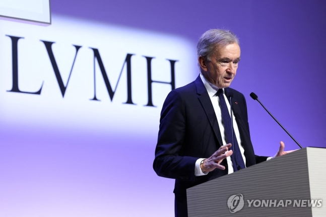 베르나르 아르노 루이뷔통모에헤네시(LVMH) 회장. 사진=연합뉴스