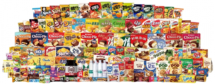 오리온 제품 이미지. 자료=오리온 제공