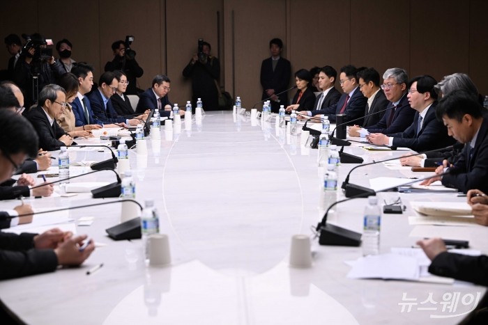 김소영 금융위원회 부위원장이 14일 오전 서울 중구 대한상공회의소에서 열린 국내 ESG 공시기준 관련 현장 간담회에서 모두발언을 하고 있다. 사진=강민석 기자 kms@newsway.co.kr