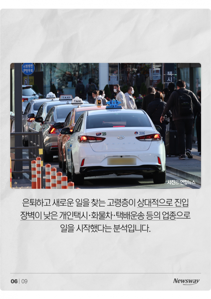 '워킹 고령' 늘었다···자영업자 37%가 60세 이상 기사의 사진