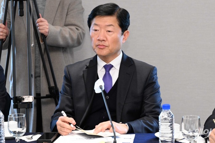 효성중공업 사내이사로 선임된 우태희 대한상공회의소 상근부회장. 사진=강민석 기자 kms@newsway.co.kr