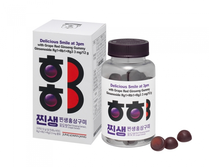 KCG인삼공사가 출시한 정관장의 '찐생홍삼구미' 사진=KCG인삼공사 제공
