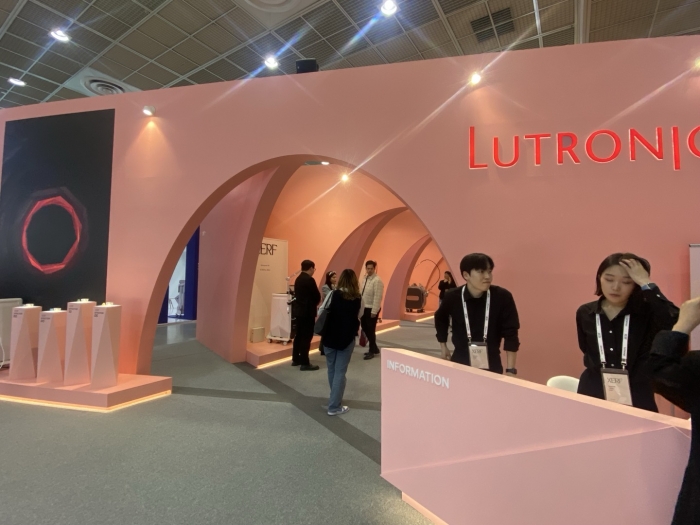 루트로닉 키메스2024 부스. 사진=유수인 기자