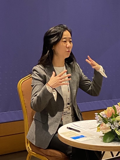 한국인 여성 최초 미국 스탠퍼드대 종신교수로 주목받고 있는 이진형 엘비스(LVIS) 창업자. 사진=유수인 기자