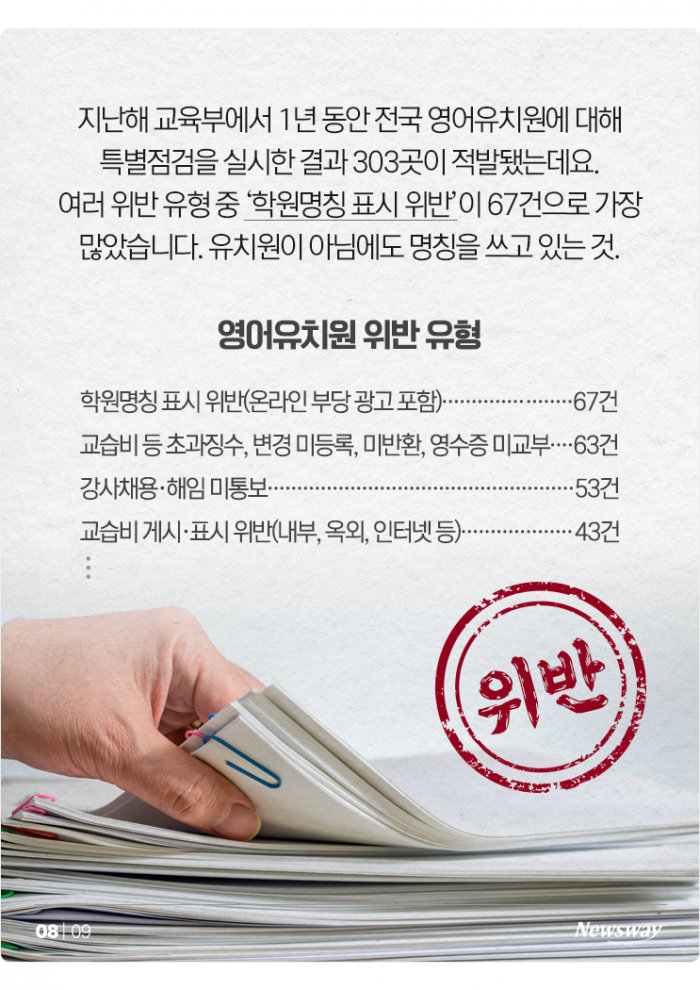 '한 달에 121만원' 영어유치원은 정말 유치원일까? 기사의 사진