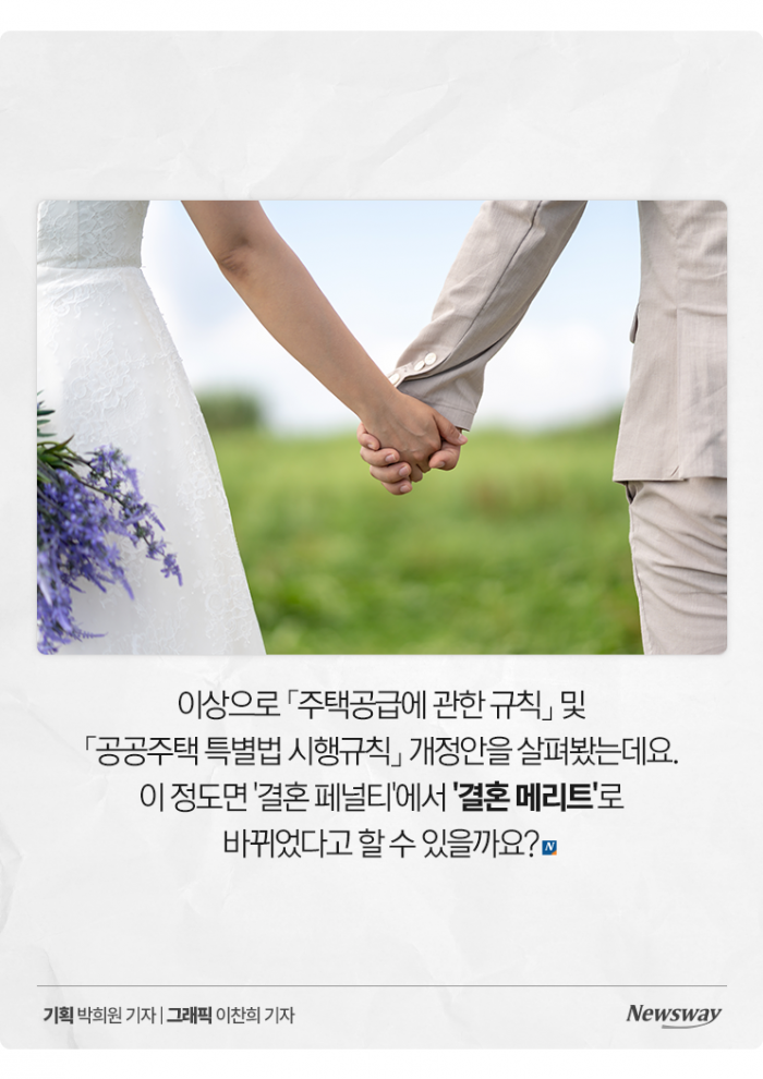 사라지는 청약 '결혼 페널티'···"여보, 이제 혼인신고할까?" 기사의 사진