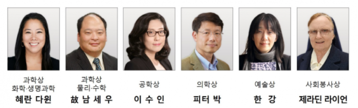 2024 삼성호암상 수상자. 사진=호암재단 제공