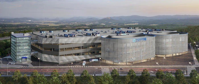 한진 대전 메가 허브 터미널 조감도 사진=한진 제공