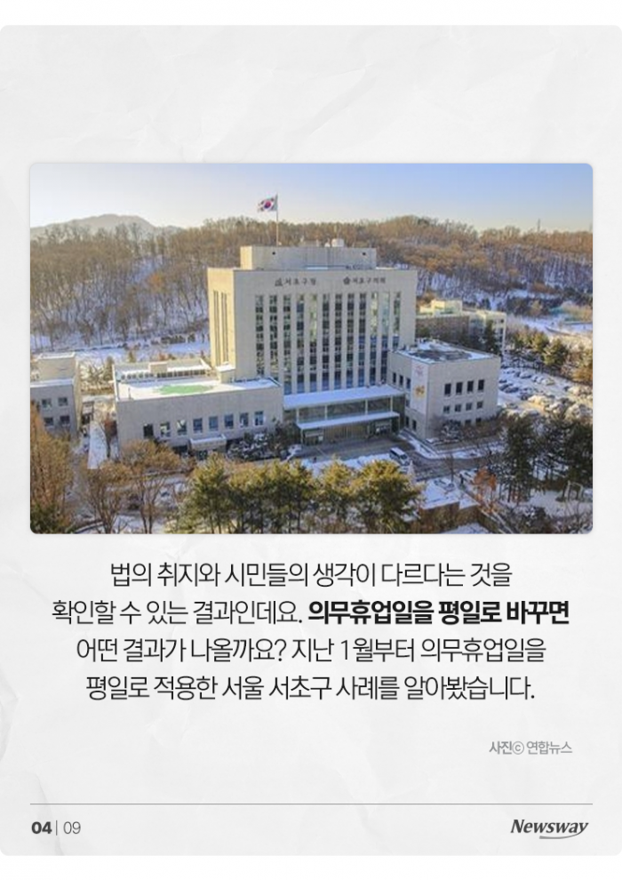 대형마트 휴업 평일로 바꾸니···골목상권도 '오히려 좋아' 기사의 사진