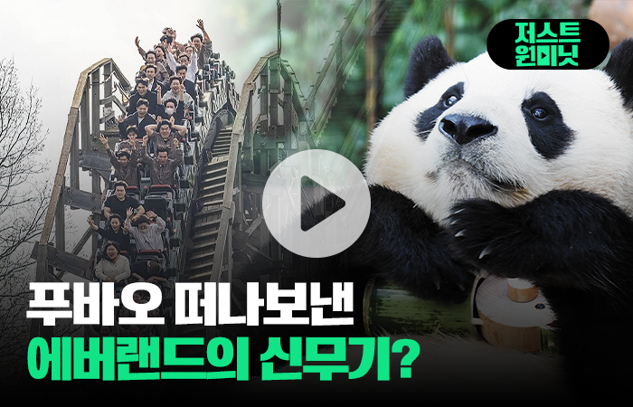 푸바오 떠나보낸 에버랜드의 신무기? 기사의 사진