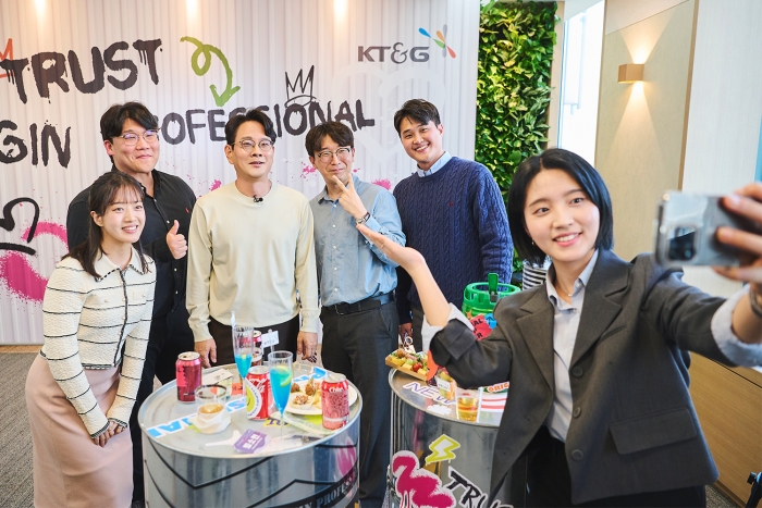 방경만 KT&G 사장, 직원들과 '캐주얼 미팅'으로 소통경영 박차. 사진=KT&G 제공