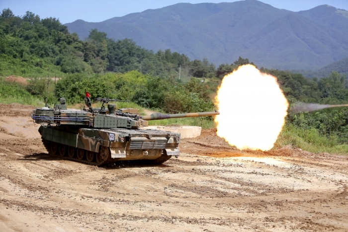 K2 전차. 사진=현대로템 제공