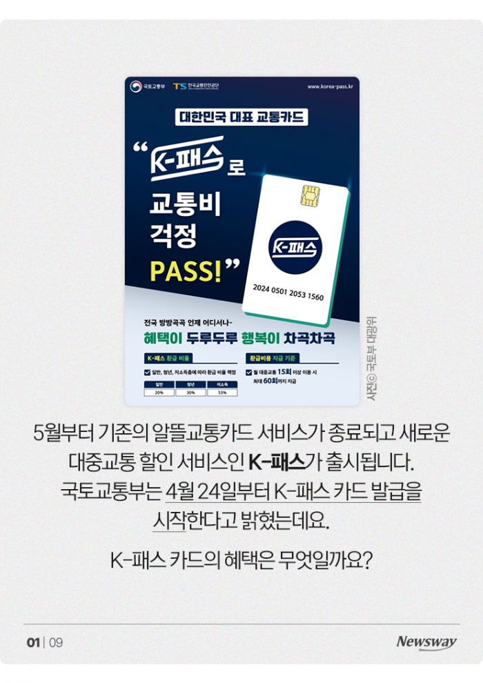 할인교통카드 또 나왔다···'K-패스', 발급받으려면? 기사의 사진