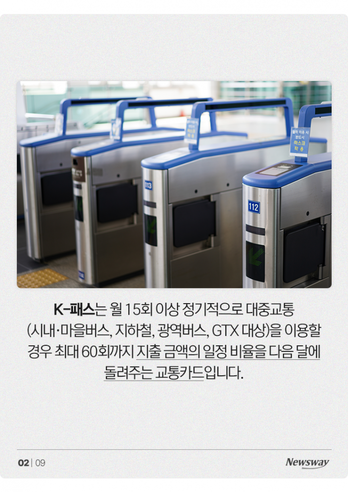 할인교통카드 또 나왔다···'K-패스', 발급받으려면? 기사의 사진