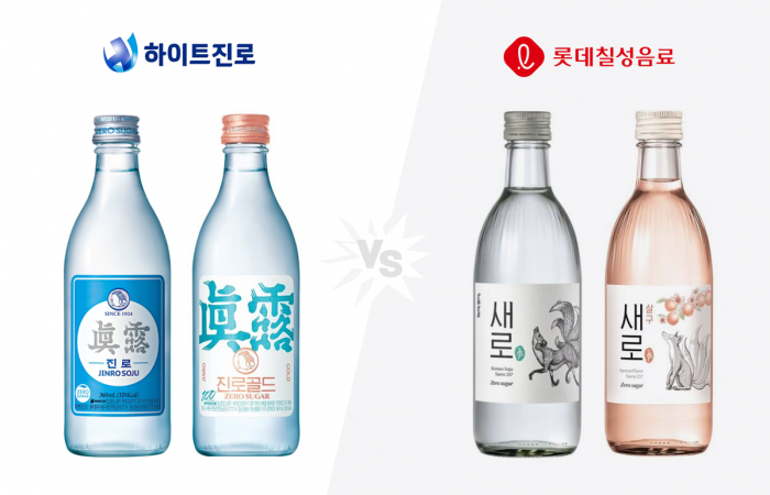 새로가 띄우고 진로가 얹고···제로슈거 소주, 진정한 승자는 기사의 사진