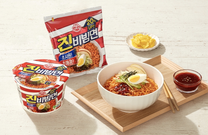 오뚜기 진비빔면 용기. 사진=오뚜기 제공