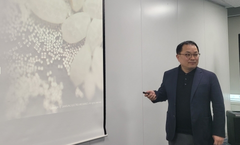 김위헌 삼성전기 상무 "전자산업의 쌀 'MLCC'에 화력 집중···올해 전장용 매출 1조"