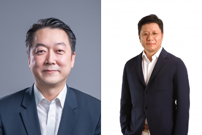(왼쪽부터)지마켓 정형권 대표, SSG닷컴 최훈학 대표/사진=신세계 제공