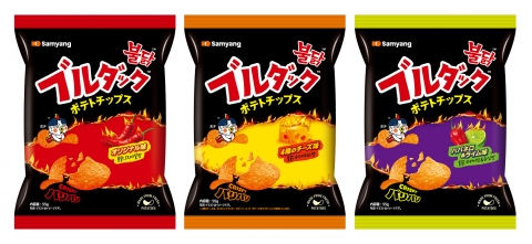 삼양식품, '불닭 포테이토칩' 일본 스낵 시장 공략