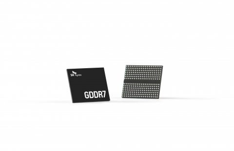SK하이닉스, 세계 최고 사양 'GDDR7' D램 공개···3분기 중 양산