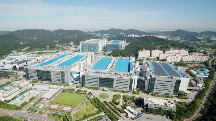 삼성디스플레이 아산1캠퍼스 전경. 사진=삼성디스플레이 제공