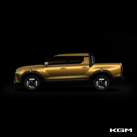 30년 만에 부활한 '무쏘'···KGM &quot;'타스만'보다 낫다&quot; 자신감