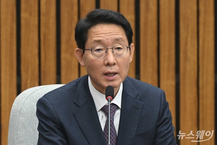 김상훈 국민의힘 의원 겸 주식 및 밸류 특별위원회 위원장. 사진=강민석 기자 kms@newsway.co.kr