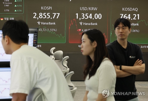 외인 보유주식 비중 5년 9개월여만 최대···'조·방·원' 집중
