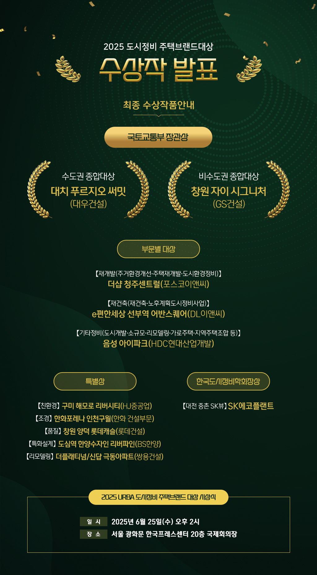 주택브랜드 수상작