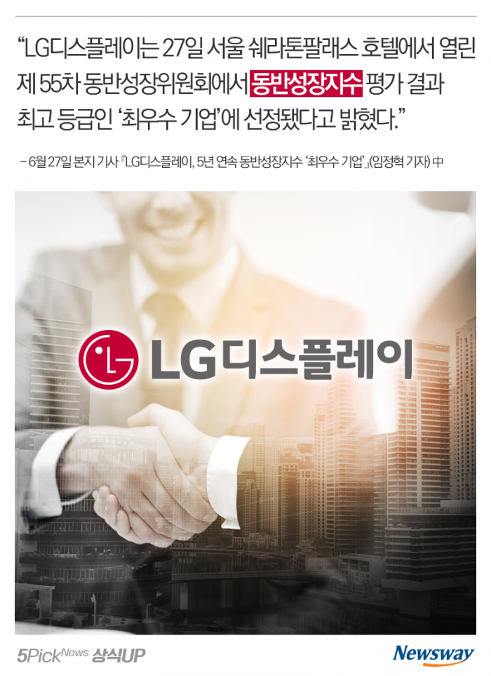 ‘동반성장지수’가 높으면 뭐에 좋나요? 기사의 사진