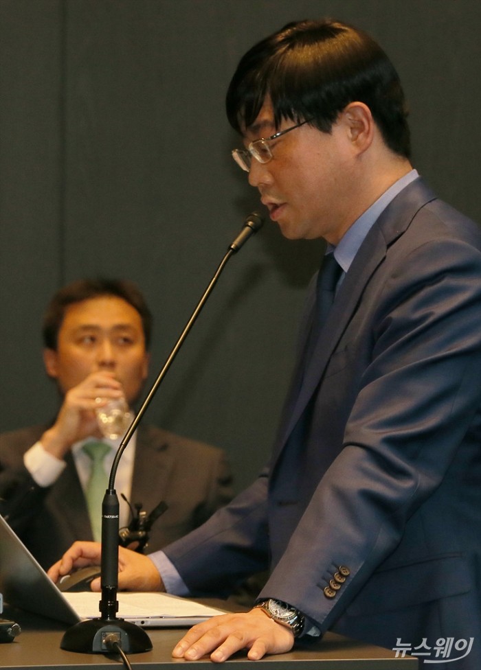 라임자산운용 환매연기 주요 모펀드 관련 기자간담회. 사진=이수길 기자 leo2004@newsway.co.kr