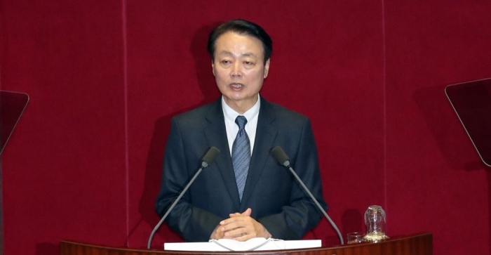 한선교 미래한국당 대표. 사진=연합뉴스 제공