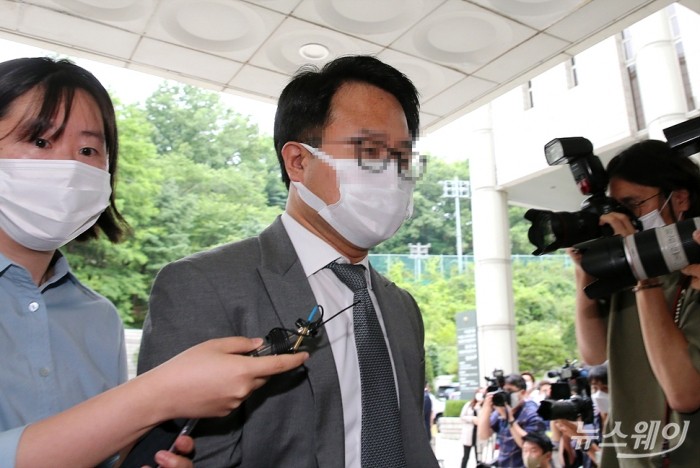 옵티머스자산운용 대표 및 경영진 구속전피의자심문(영장실질심사). 사진=이수길 기자 leo2004@newsway.co.kr