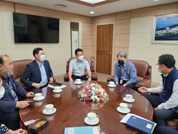 영광군, 한빛원전 찾아 ‘내 직장 주소갖기 운동’ 전개 기사의 사진