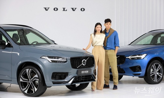 볼보자동차코리아 ‘XC90 및 XC60 T8 R 디자인 에디션’ 공개. 사진=이수길 기자 leo2004@newsway.co.kr