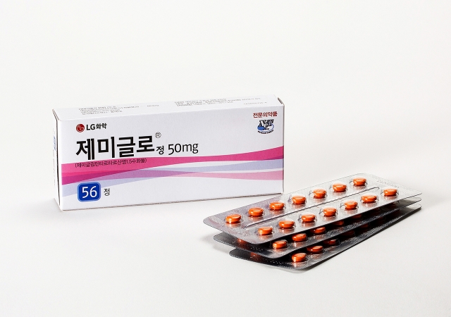 LG화학 당뇨병 치료 신약 제미글로. 사진=대웅제약 제공