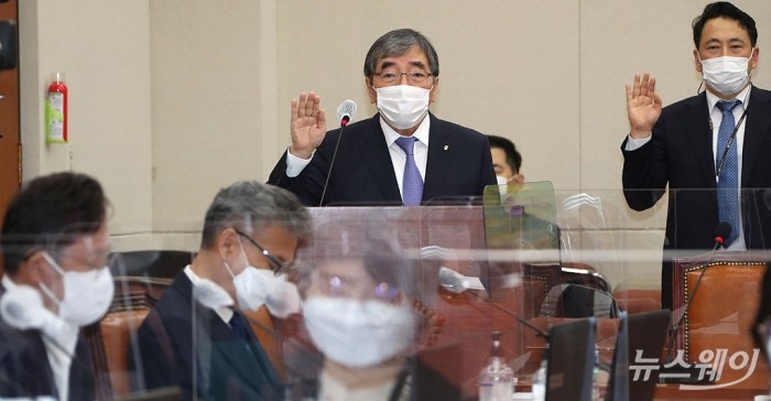 정무위원회, 국정감사-금융감독원. 사진=이수길 기자 leo2004@newsway.co.kr