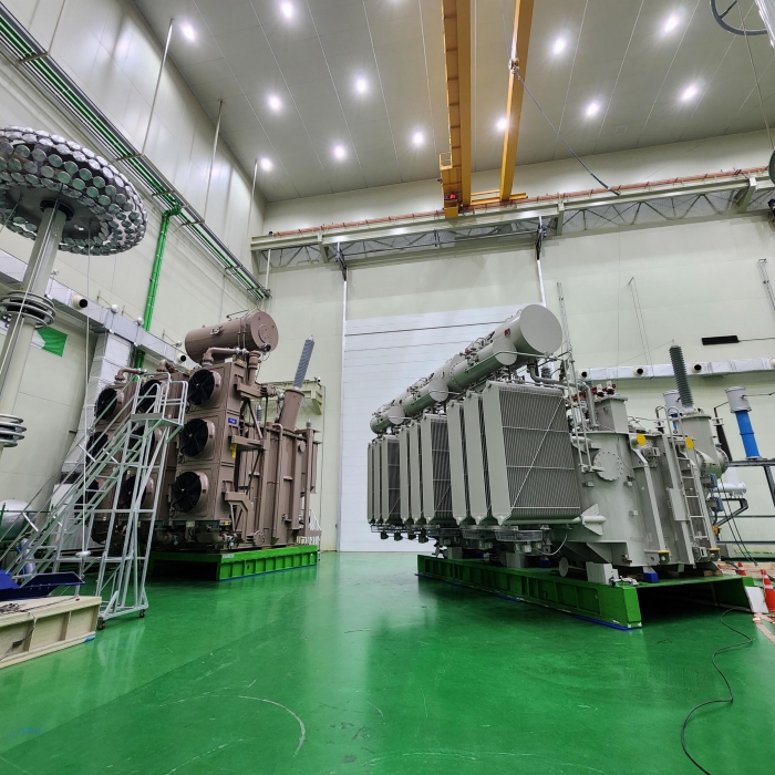 LS일렉트릭 부산사업장 초고압변압기 생산시설. 사진=LS일렉트릭 제공